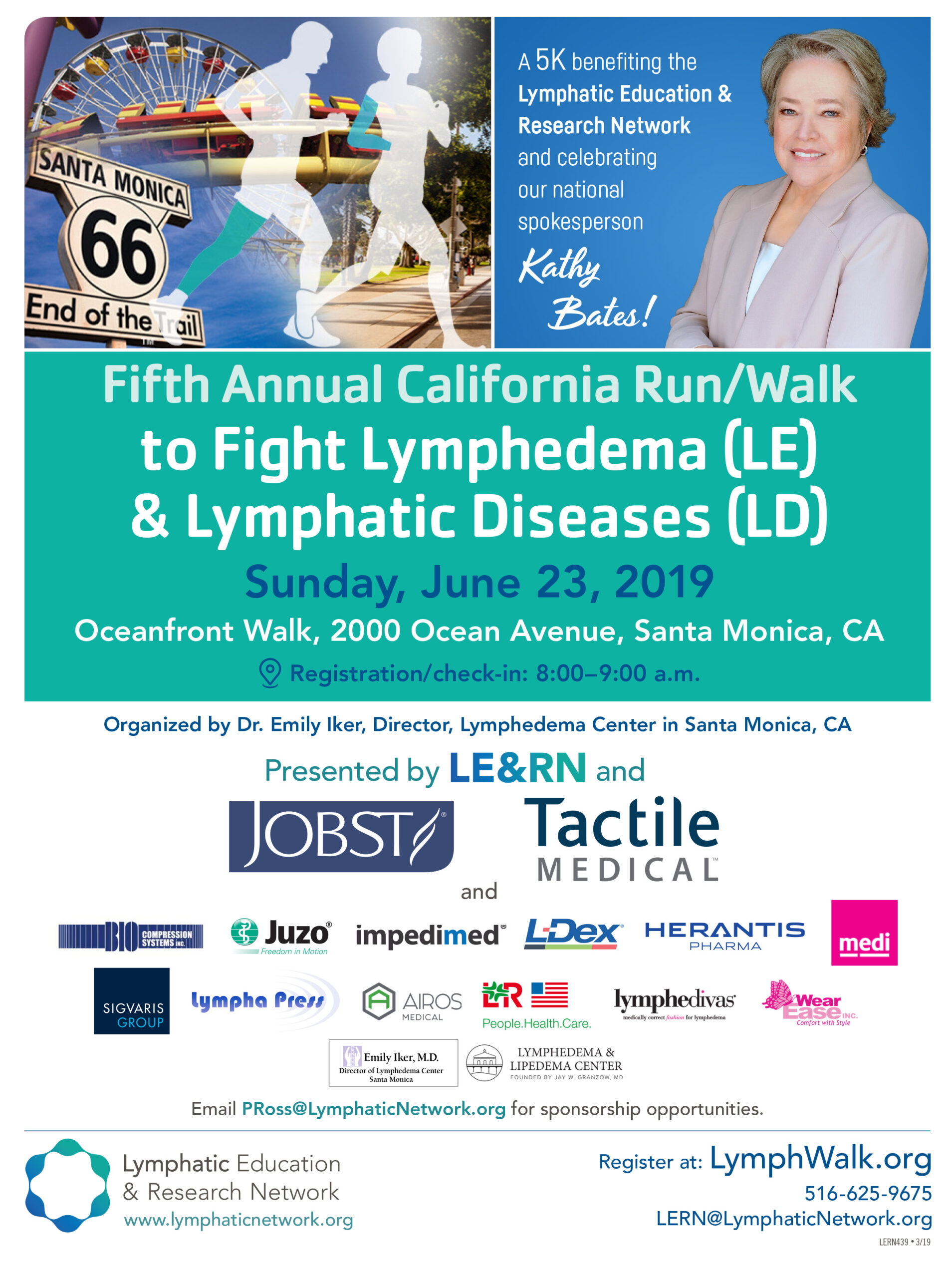 CA Run/Walk to Fight Lymphedema and Lymphatic Diseases