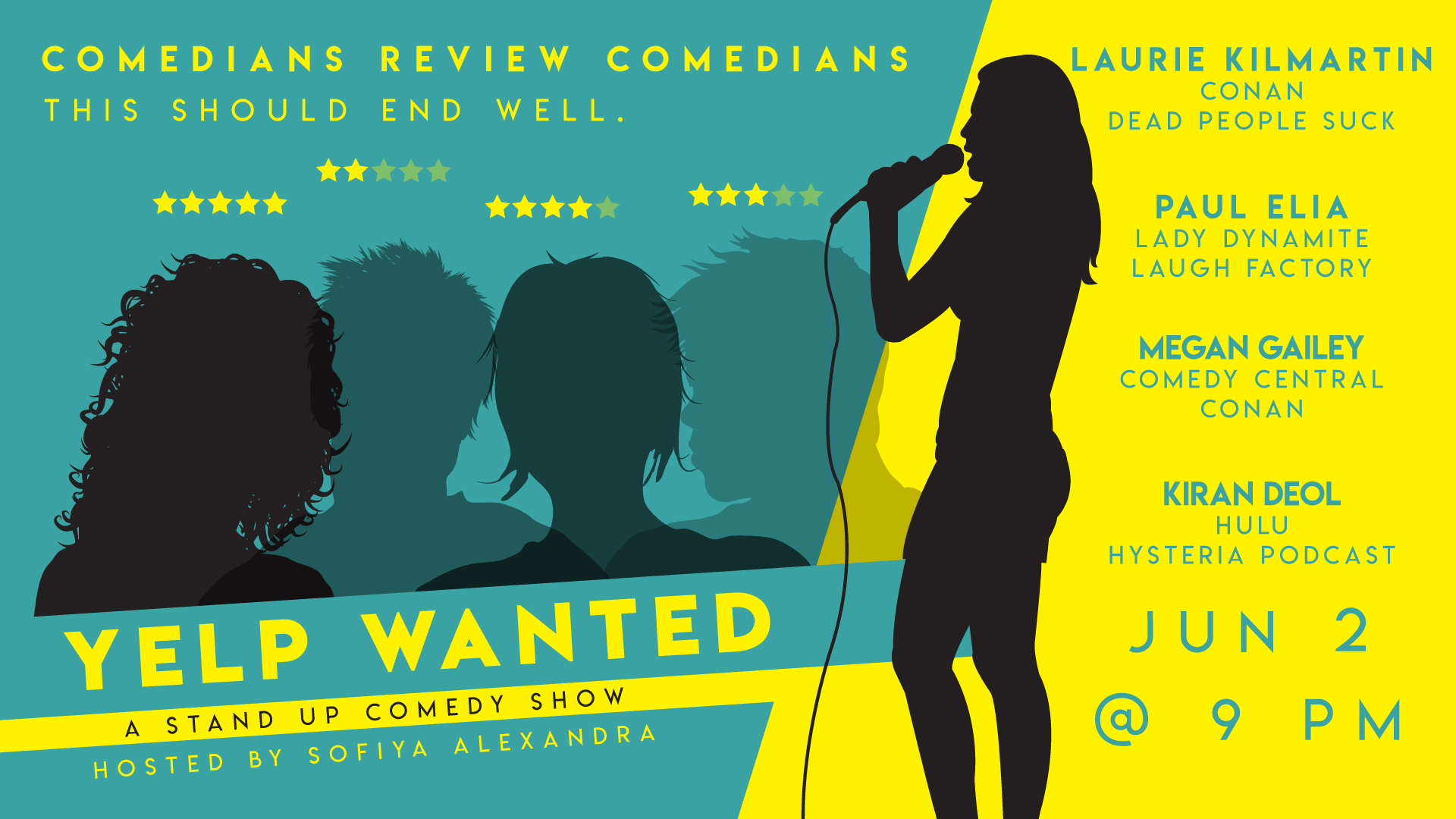 Yelp Wanted Comedy Show
