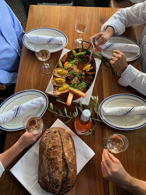Bouillabaisse Social at Lunetta Restaurant