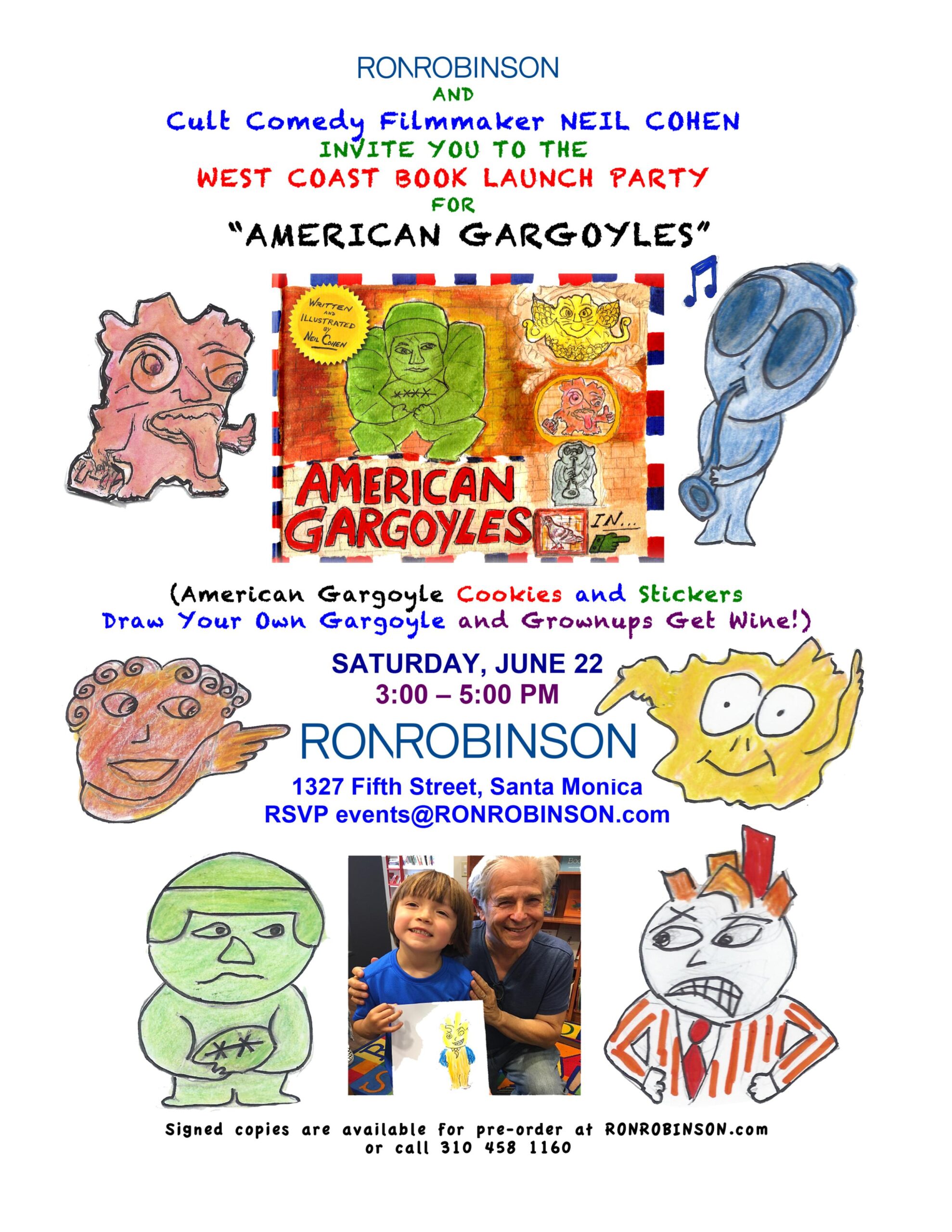 American Gargoyles: West Coast Book Launch Party