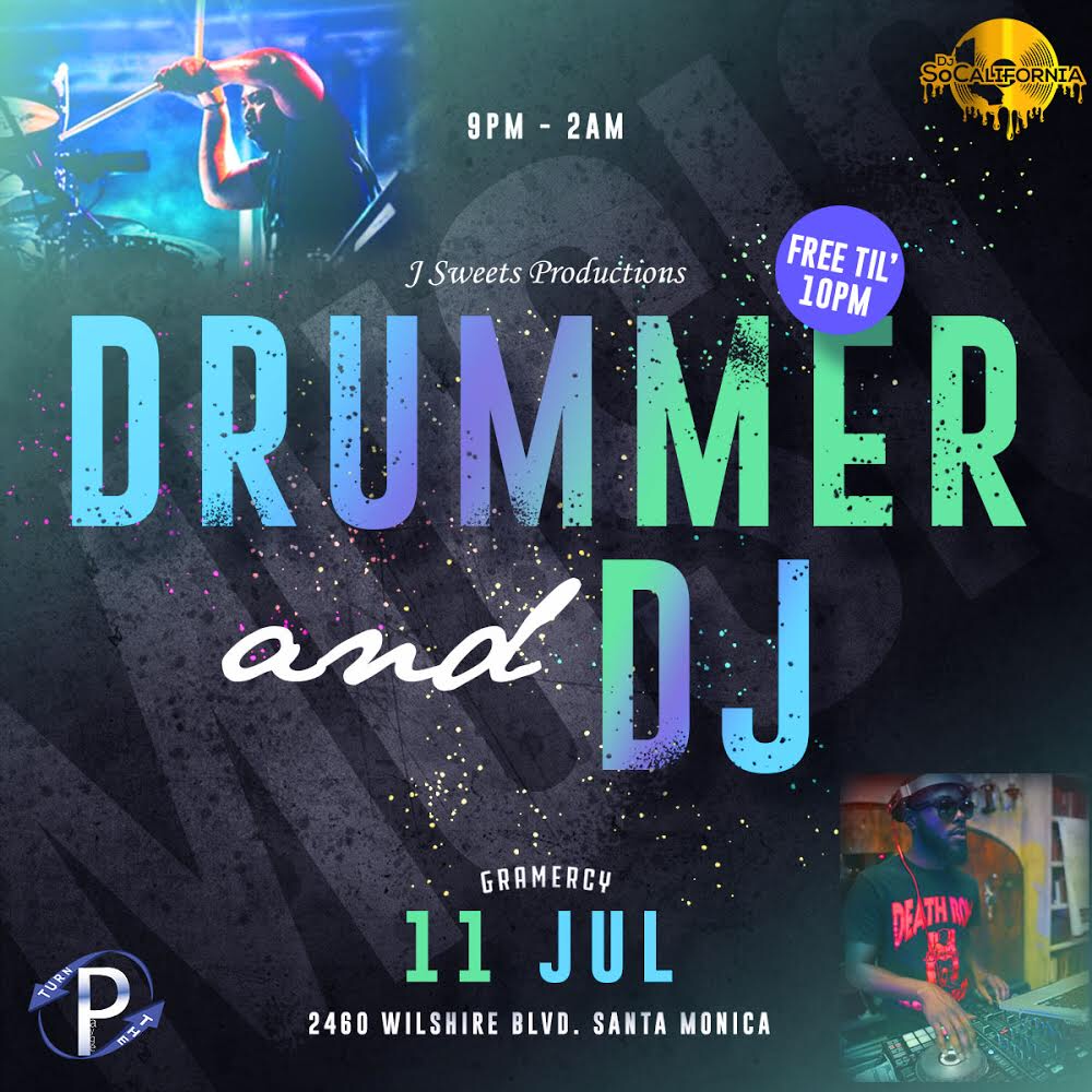 DRUMMER AND DJ (21+)