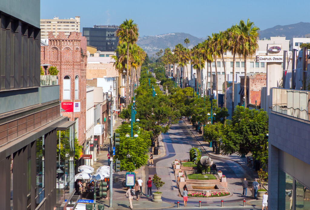 Downtown 3rd Street Promenade Santa Monica Promenade