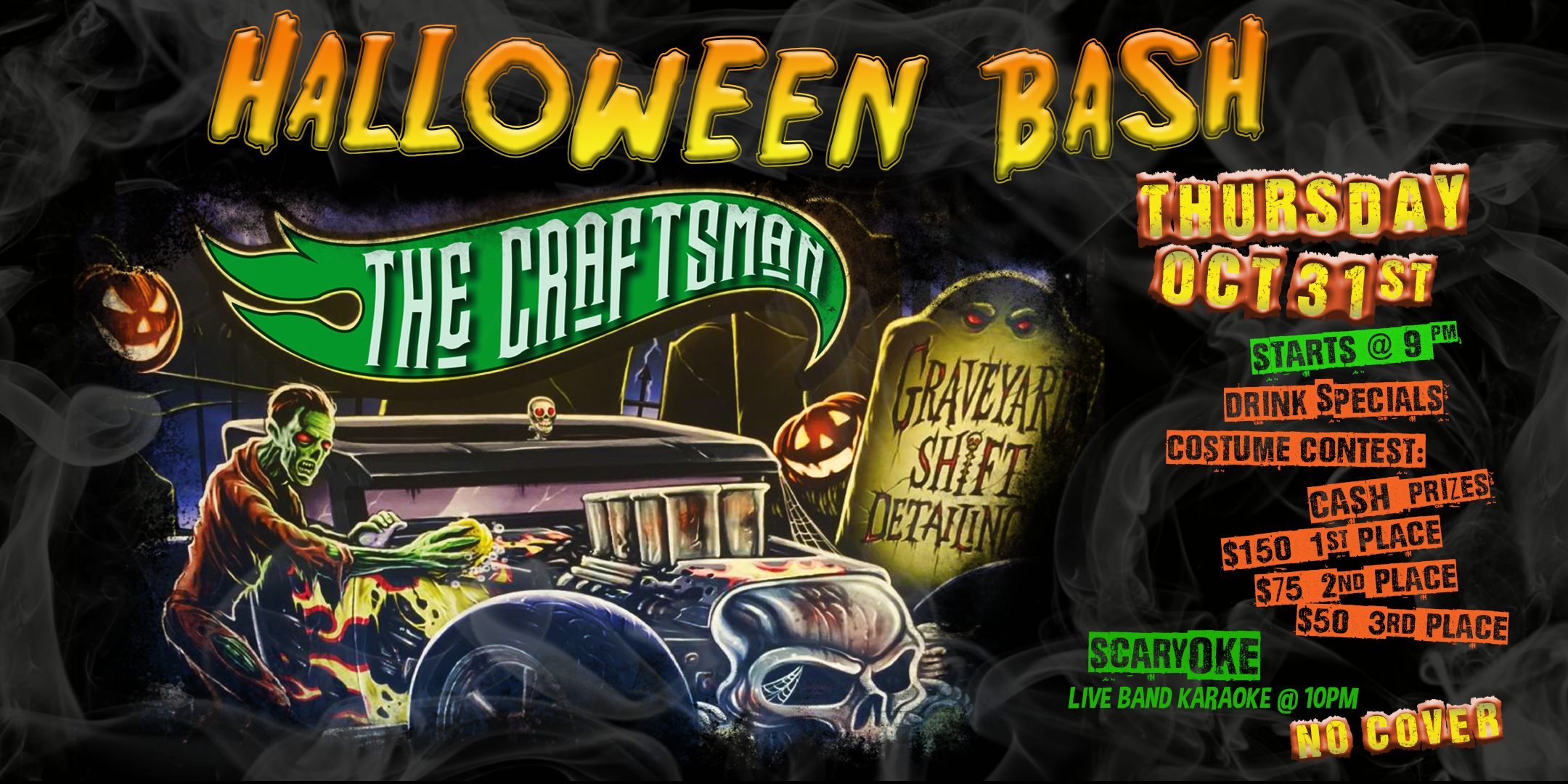 Halloween Bash With Karaoke & Costume Contest