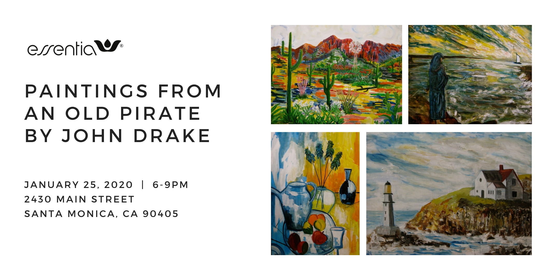 Paintings from an Old Pirate by John Drake