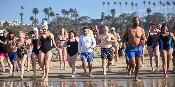 3rd Annual Polar Bear Swim at Annenberg Community Beach House