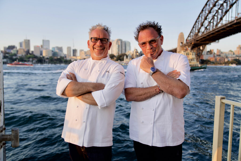 Chefs Lunetta and Citrin