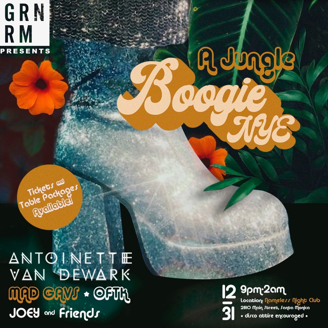 Jungle Boogie New Year's Eve Celebration at Nameless Bar &