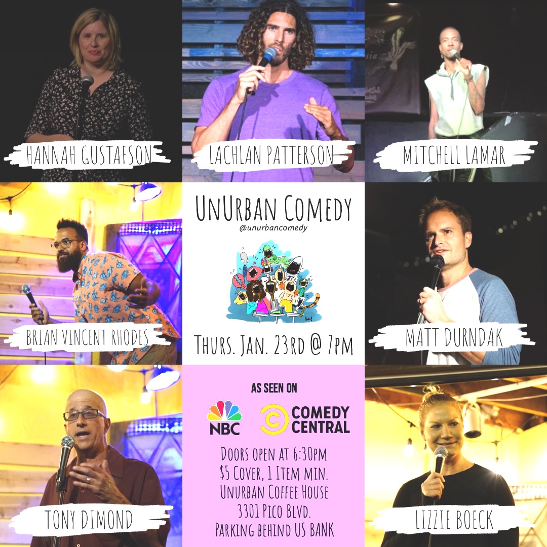 Stand Up Comedy Show at UnUrban Coffee House