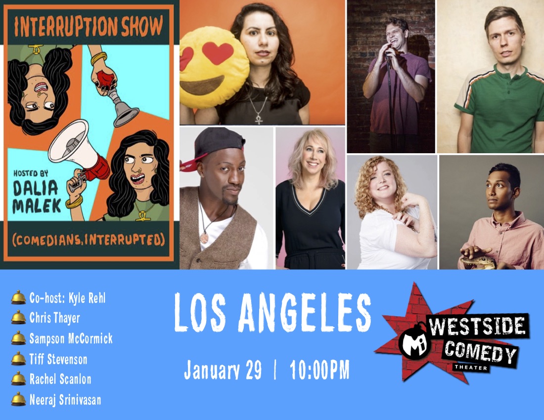 Interruption Show (comedians, interrupted)