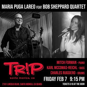 Maria Puga Lareo feat Bob Sheppard Quartet