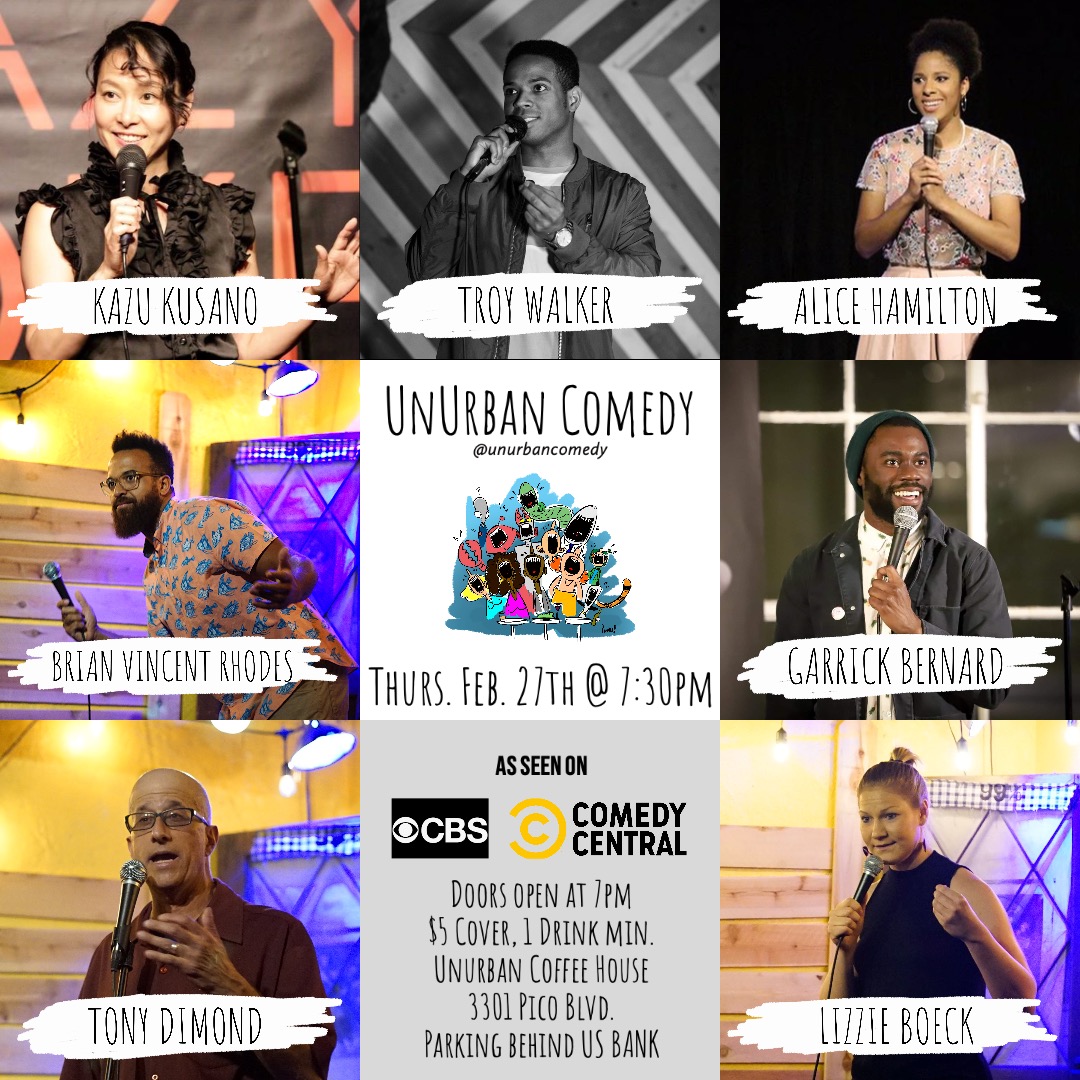 Stand Up Comedy Show at UnUrban Coffee House