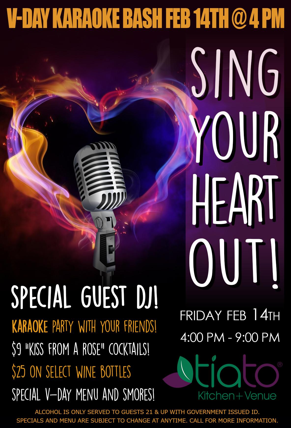 Valentine's Day Karaoke Bash