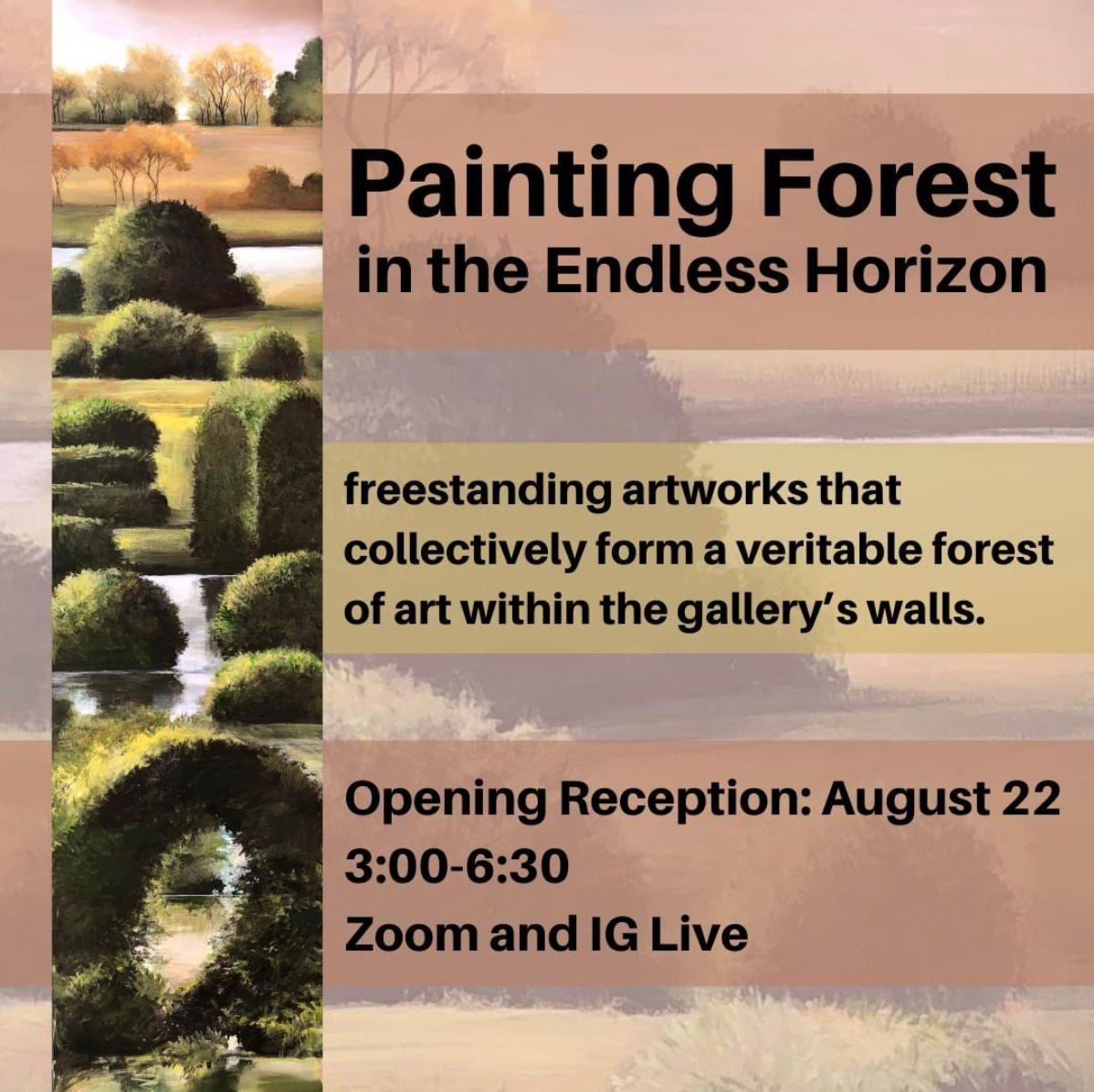 'Painting Forest in the Endless Horizon' Opening Reception