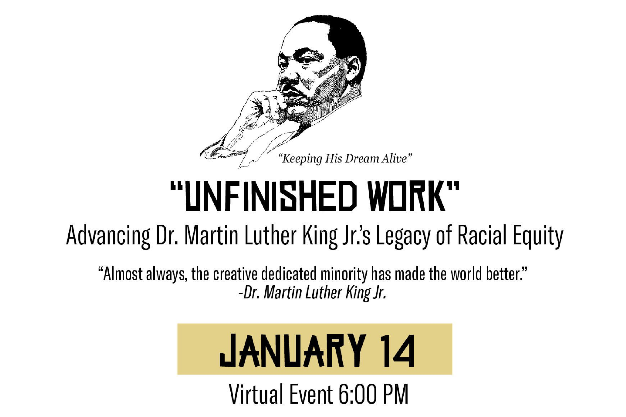 MLK Day Unfinished Work Event