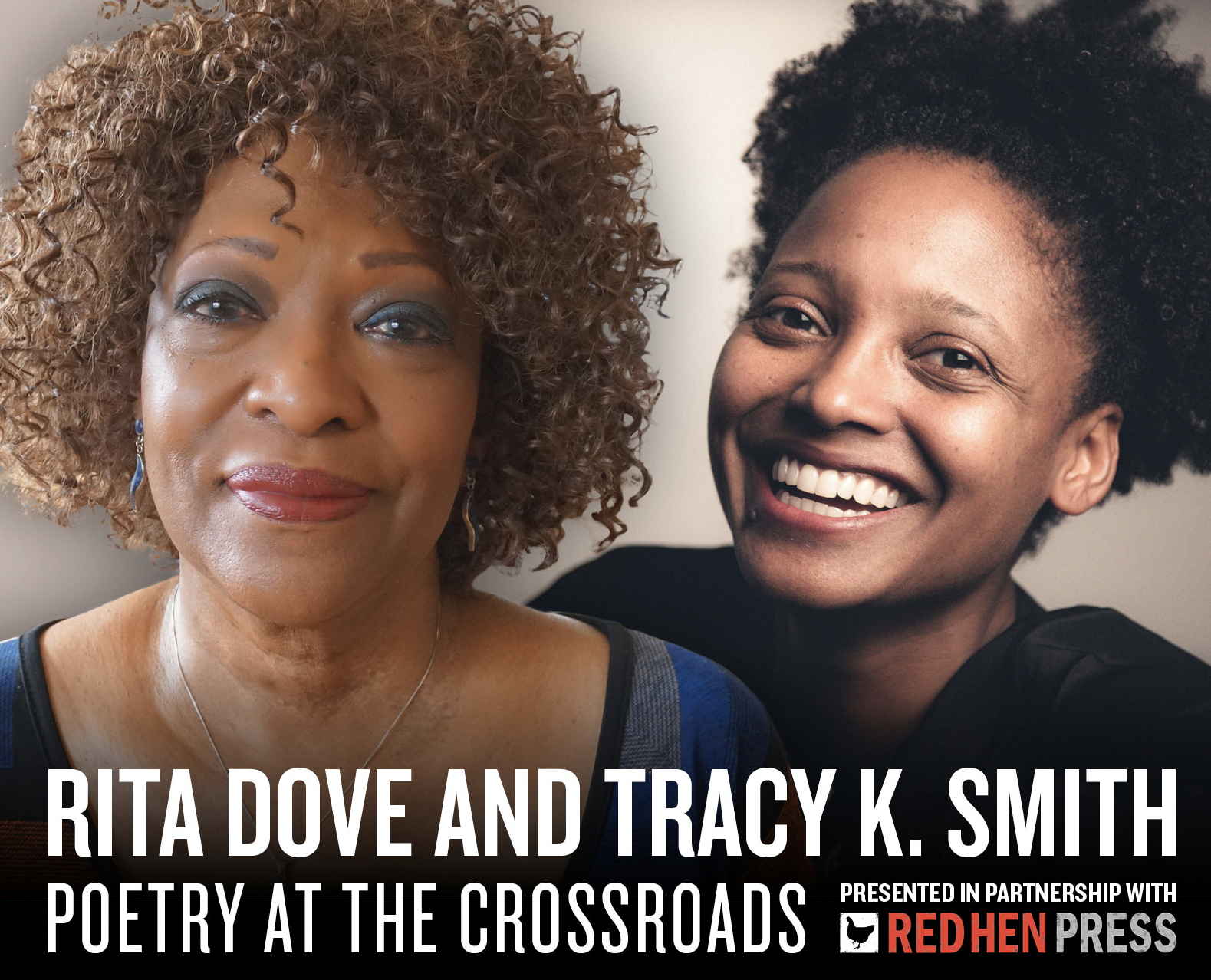 Rita Dove and Tracy K. Smith for Poetry at the Crossroads