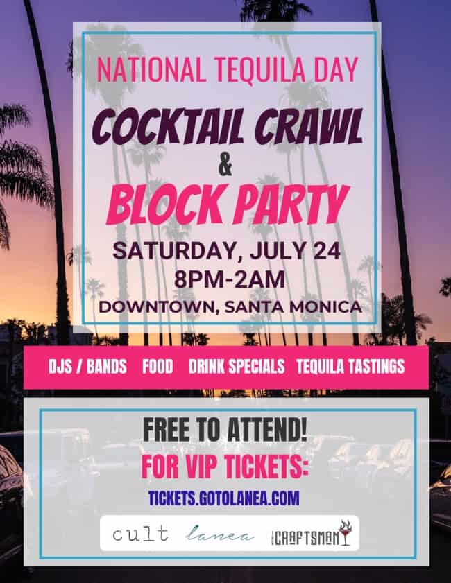 National Tequila Day Cocktail Crawl & Block Party