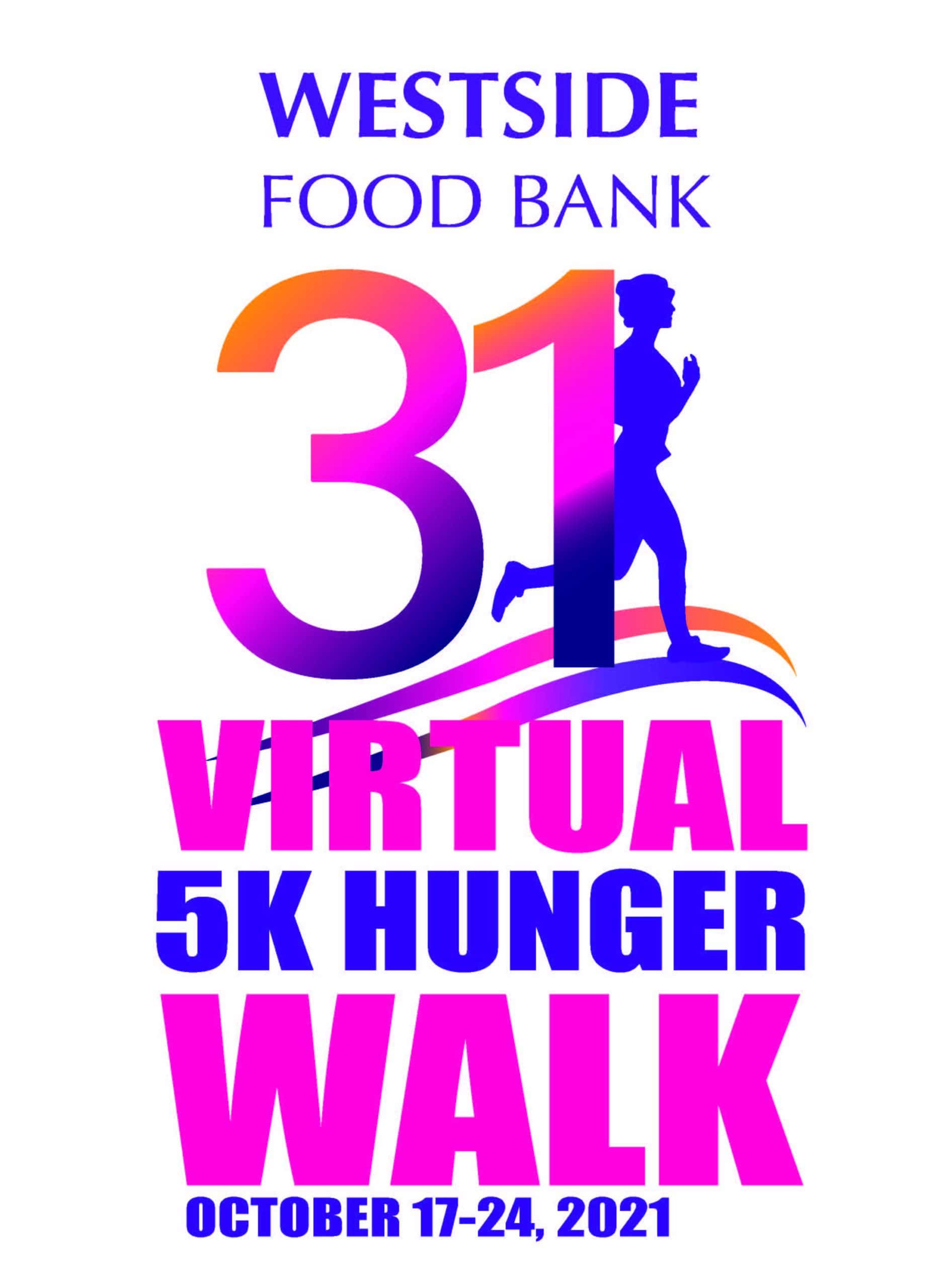 31st Annual Virtual 5K Hunger Walk