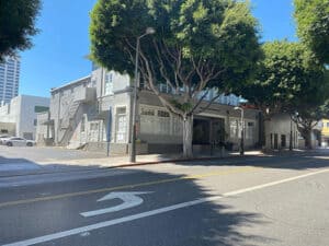 Exterior of the Santa Monica Bay Woman's Club building.