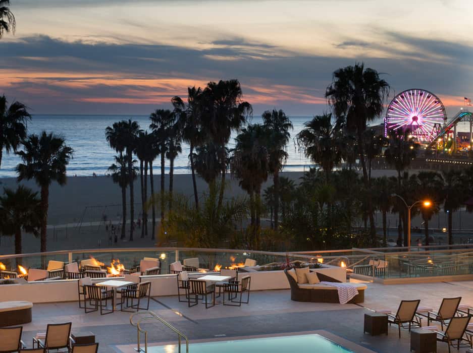 Santa Monica Beach Hotels Hotels Near Santa Monica Pier