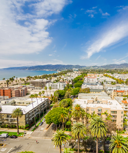 santa monica weather
