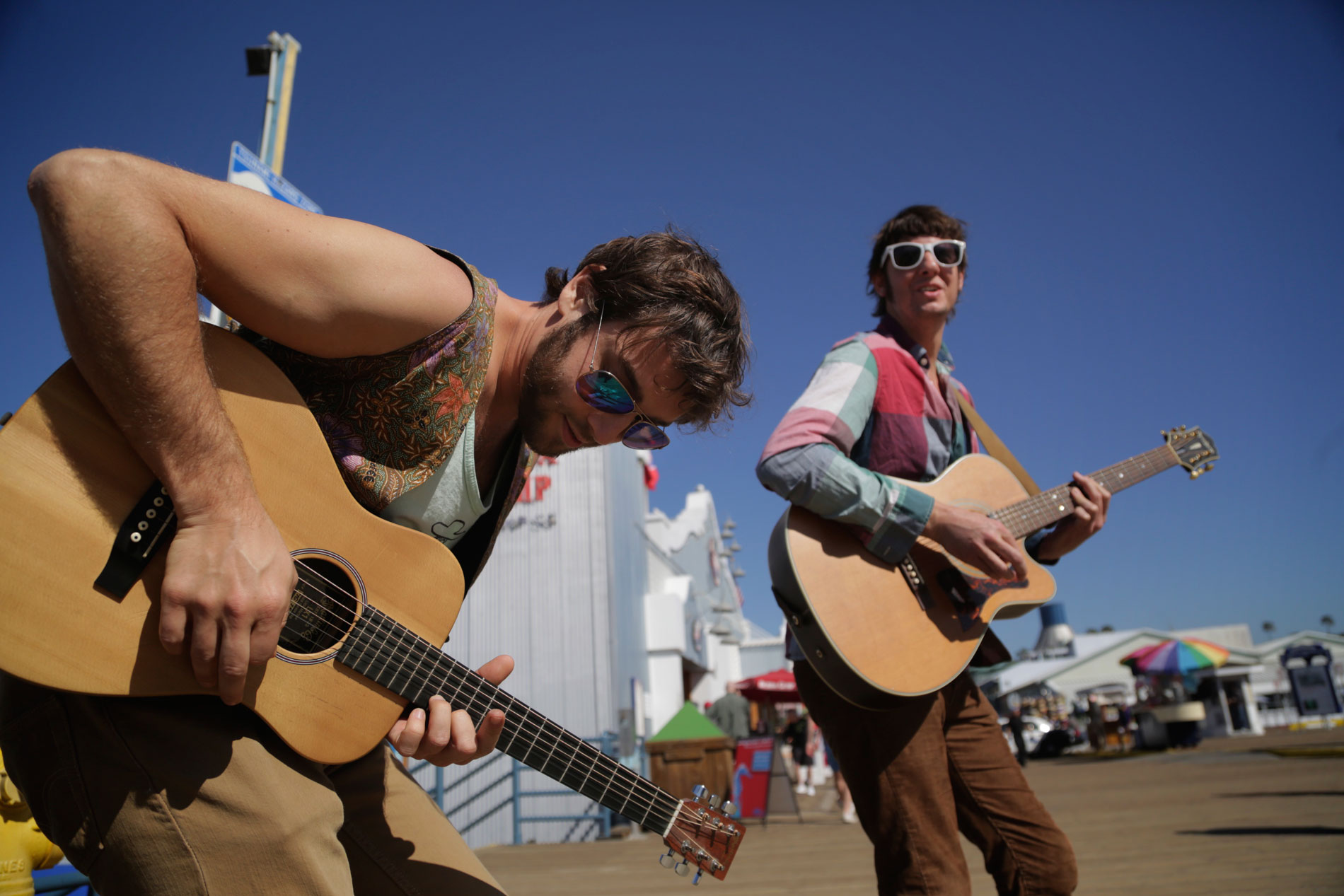 Music on the Santa Monica Pier