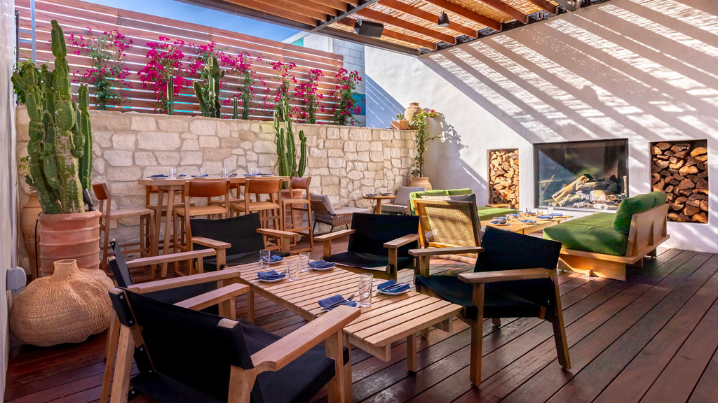 best outdoor dining santa monica