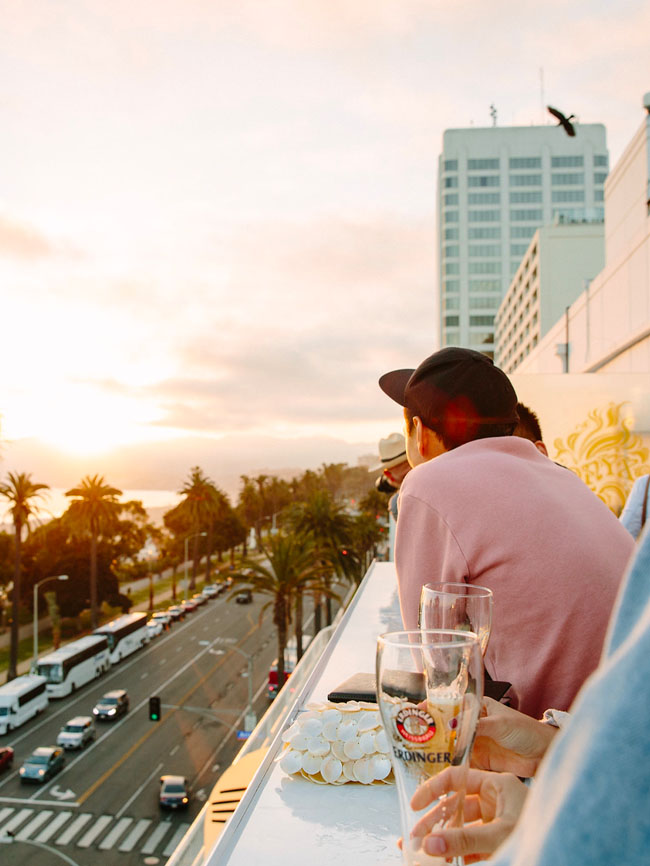rooftop bars santa monica