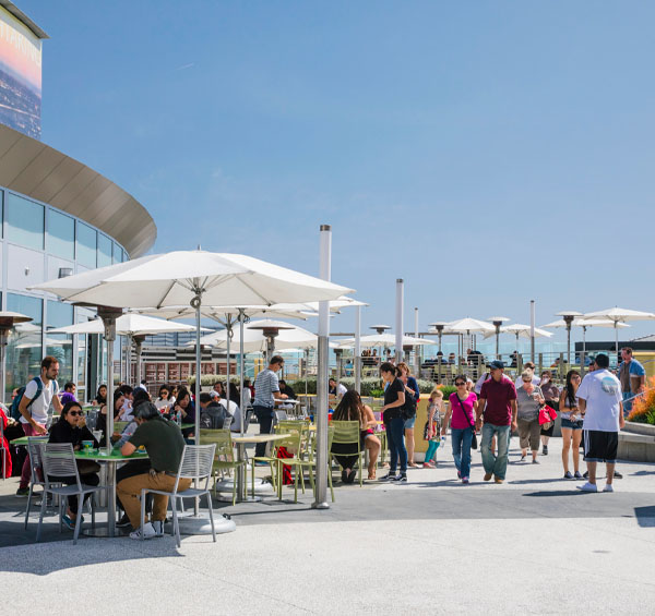 santa monica patio restaurants