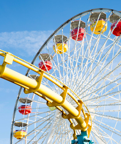 santa monica pier amusement park