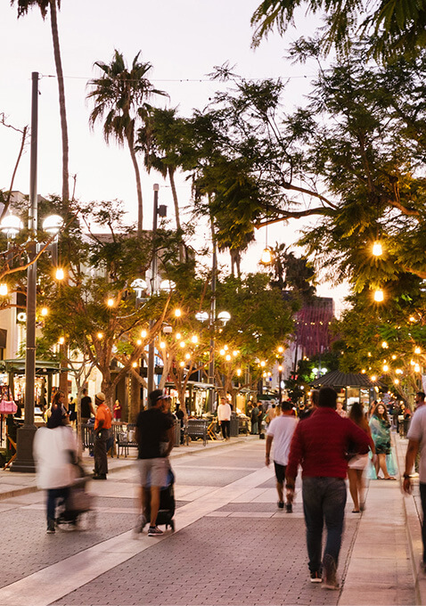 Third Street Promenade, Santa Monica, CA - California Beaches