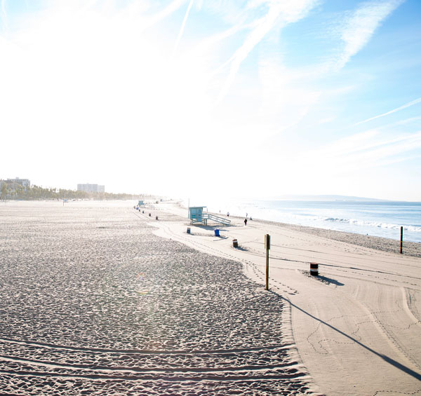 santa monica royalty free images