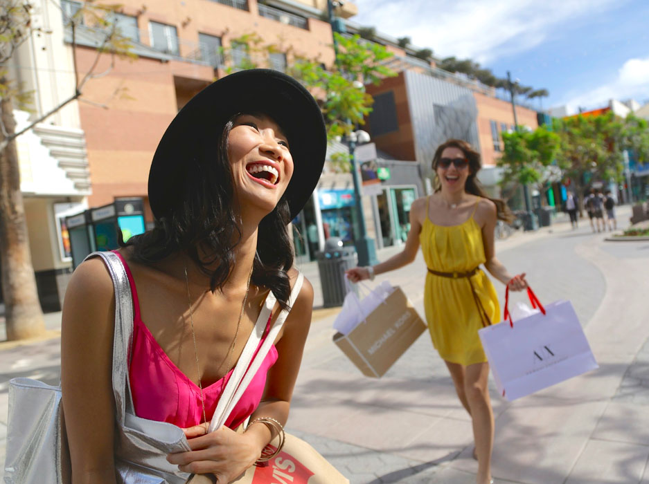 Santa Monica Place is one of the best places to shop in Los Angeles