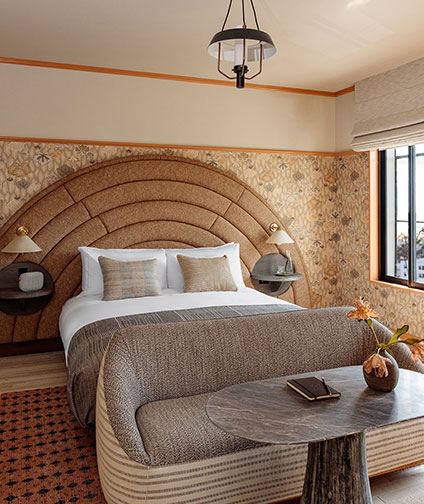 Single bed room at Santa Monica Proper Hotel