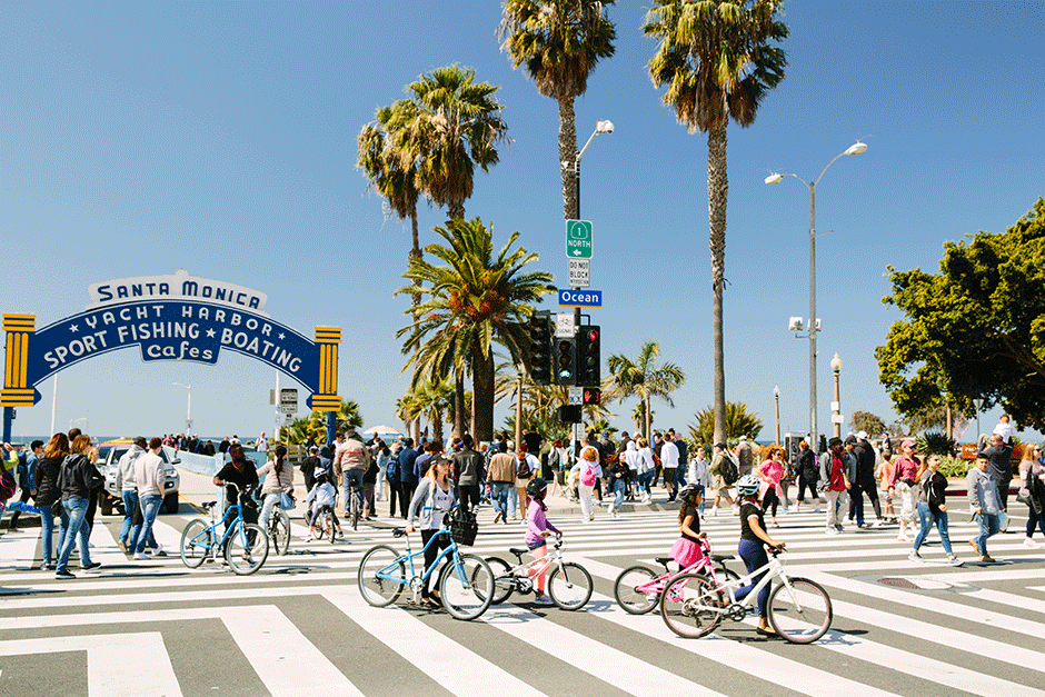 Santa Monica Crosswalk