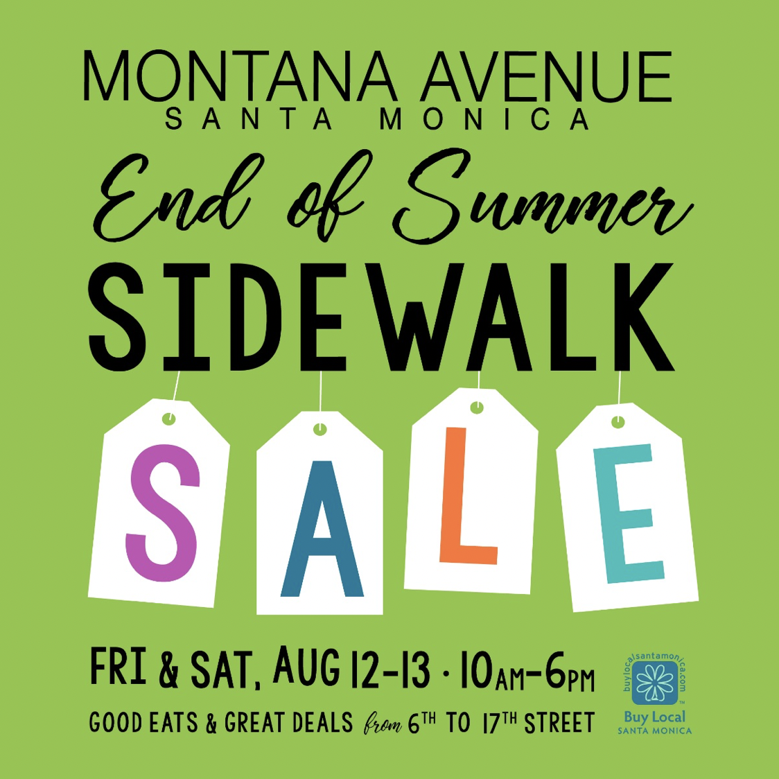 End of Summer Sidewalk Sale