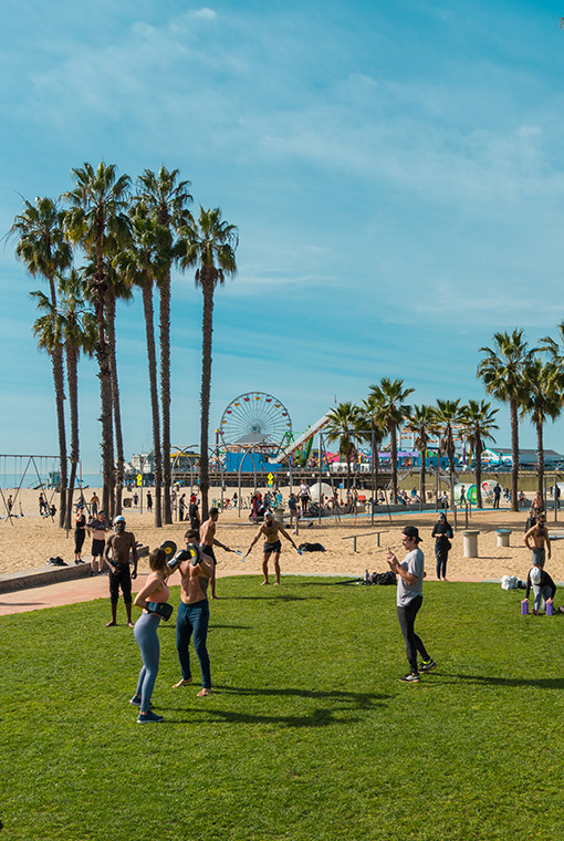 santa monica beach