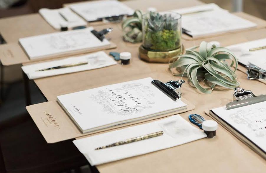 Beginner Modern Calligraphy Workshop at West Elm