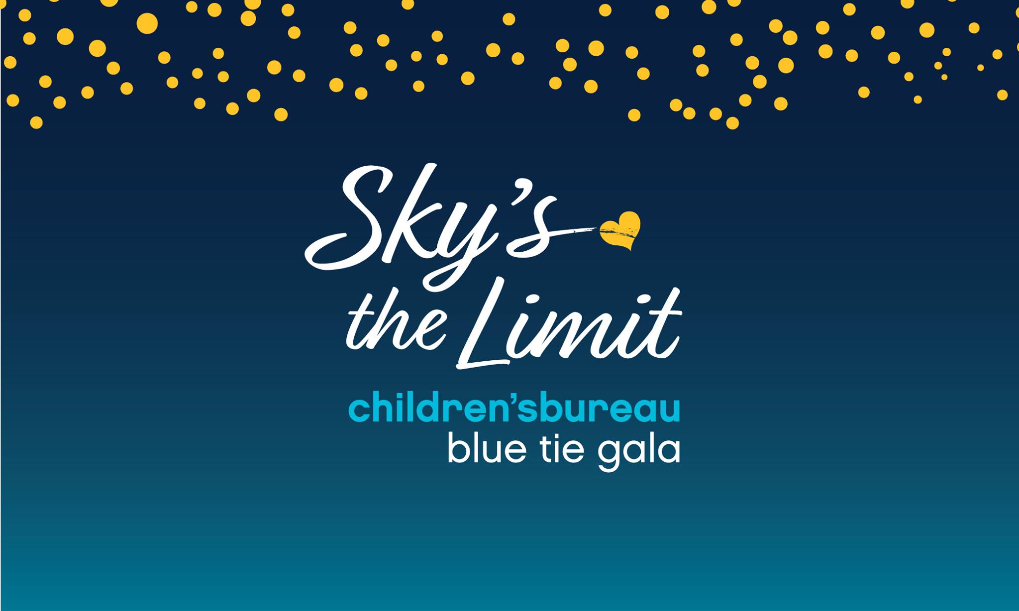 Sky's The Limit Blue Tie Gala