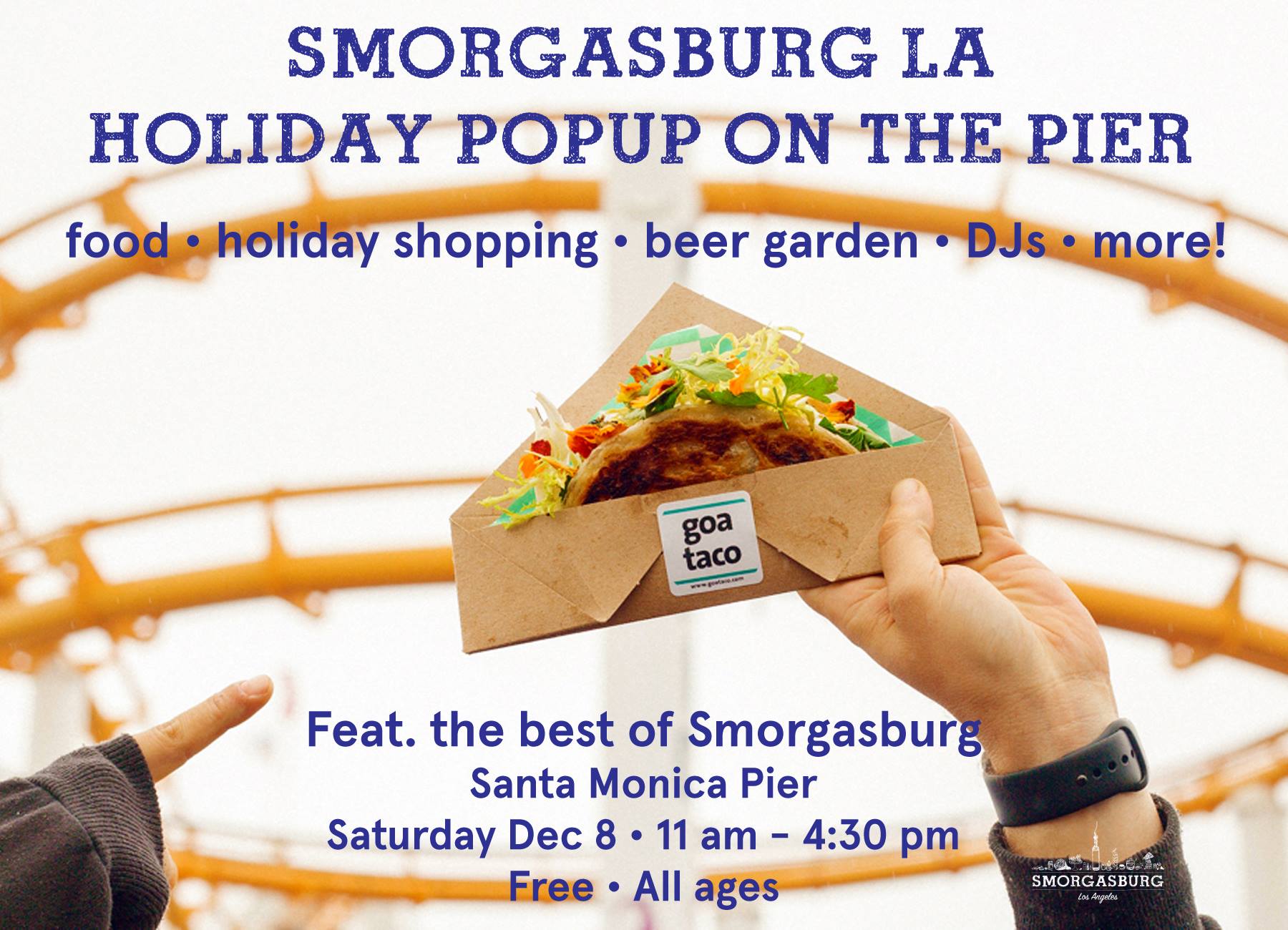 Smorgasburg LA Holiday Pop-Up on the Pier
