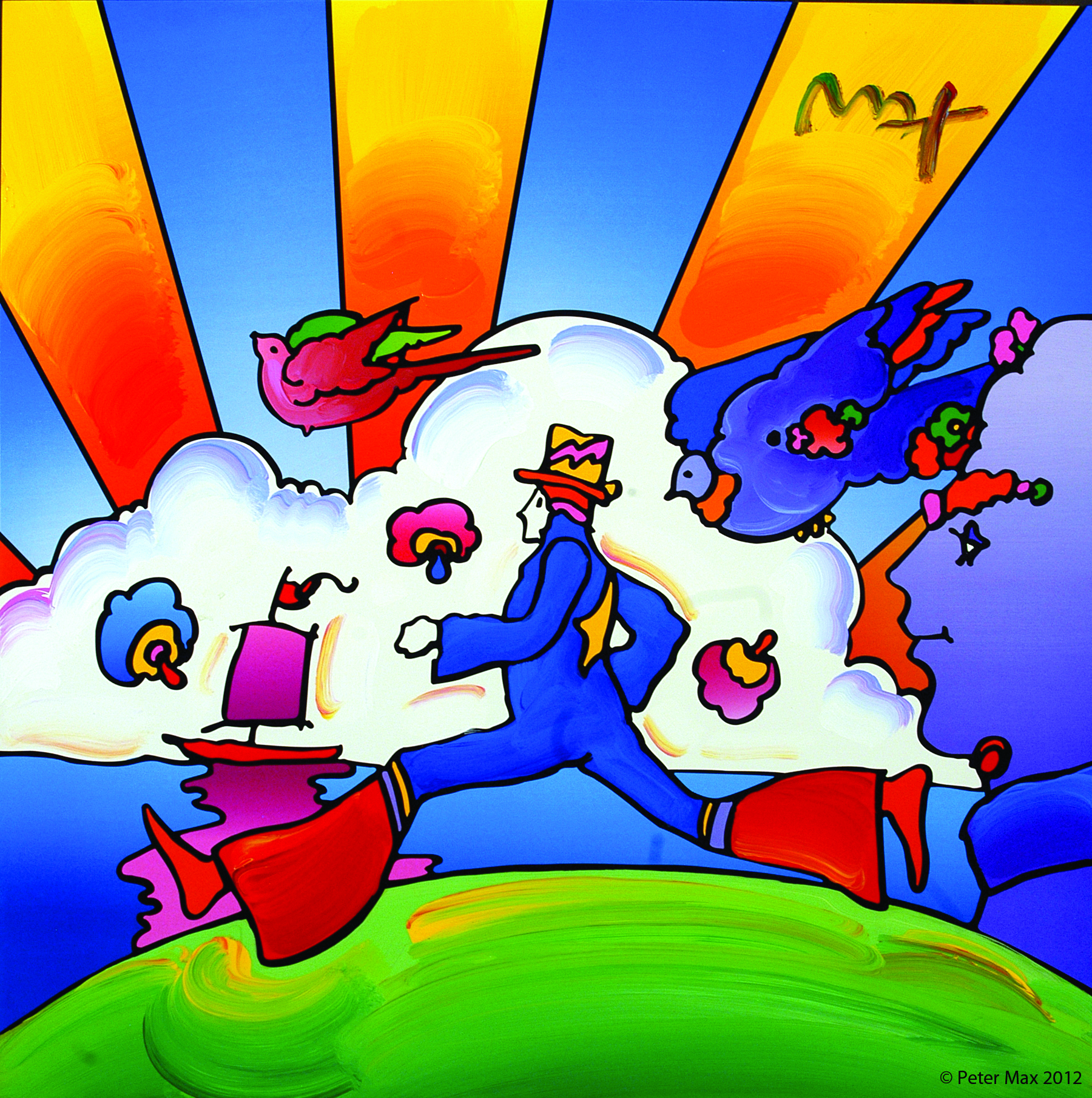 The Peter Max Experience Gallery Reception