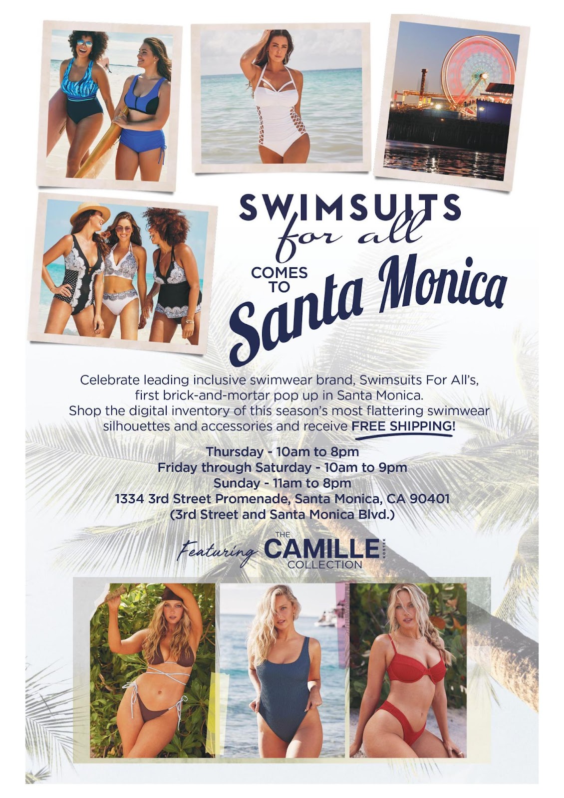 Swimsuits For All: Pop Up With Camille Kostek