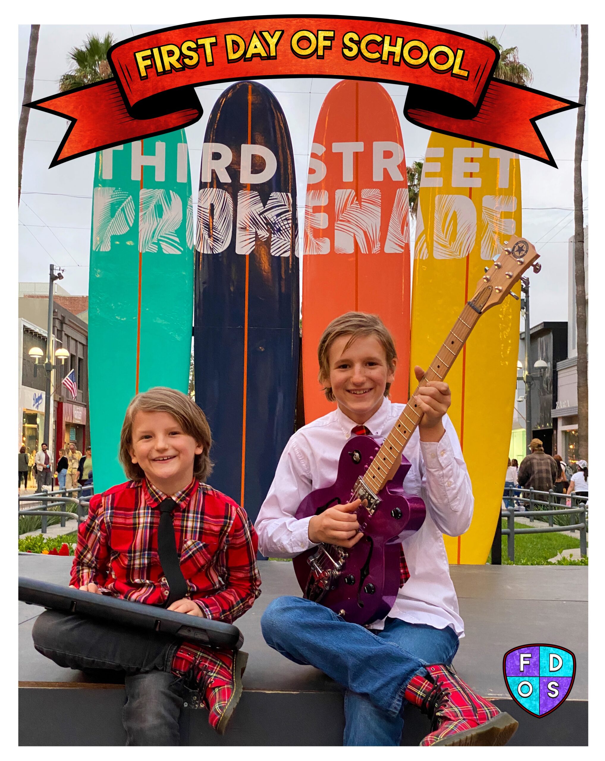 First Day of School Band: Kids Rock the Promenade!