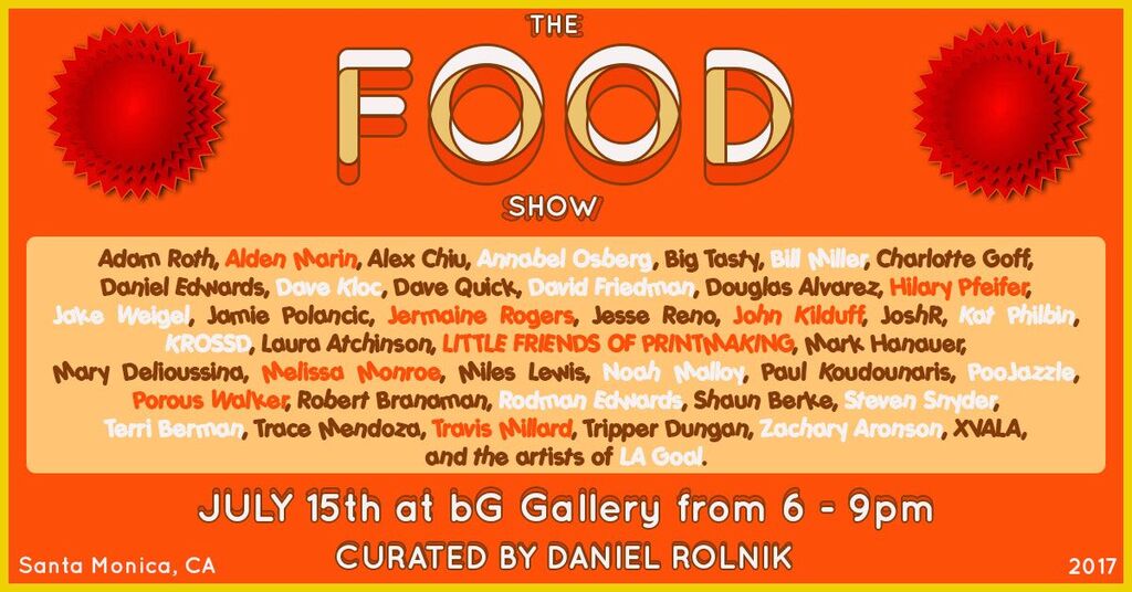 The Food Show by Daniel Rolnik: Opening Reception