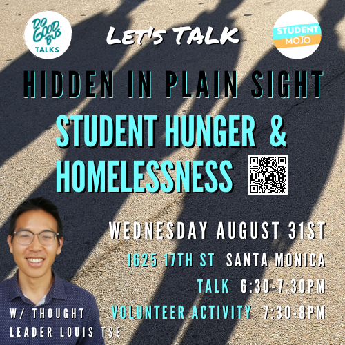 Do Good Bus TALKS: Student Hunger & Homelessness