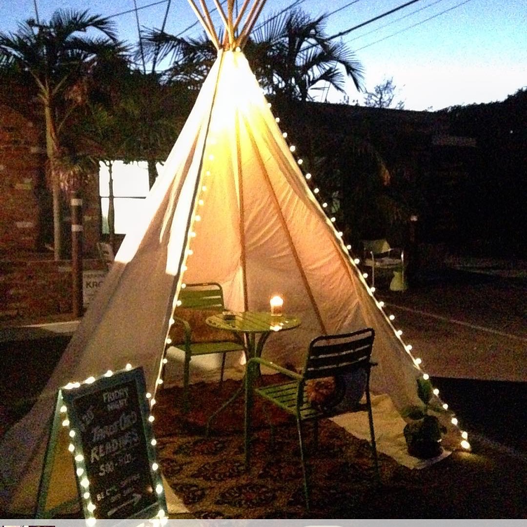 Tarot Readings in a Tipi