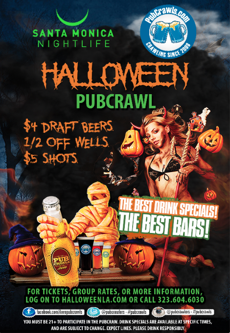 Santa Monica Halloween PubCrawl