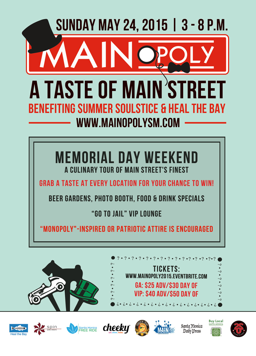 2nd Annual MAINopoly: Taste of Main Street
