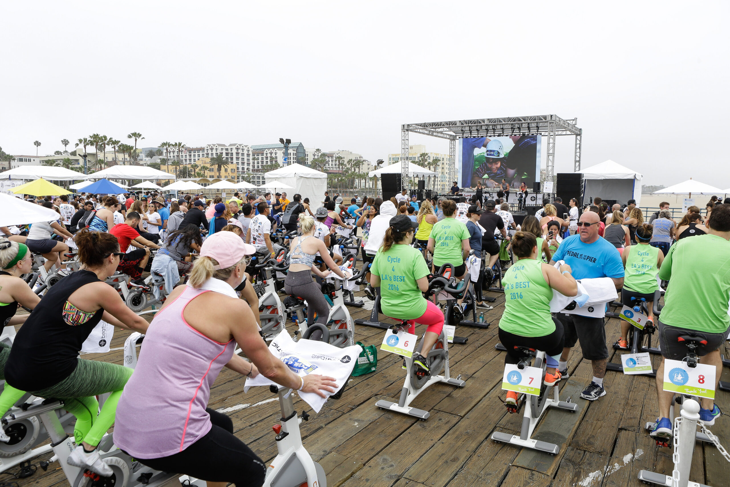 Pedal on the Pier
