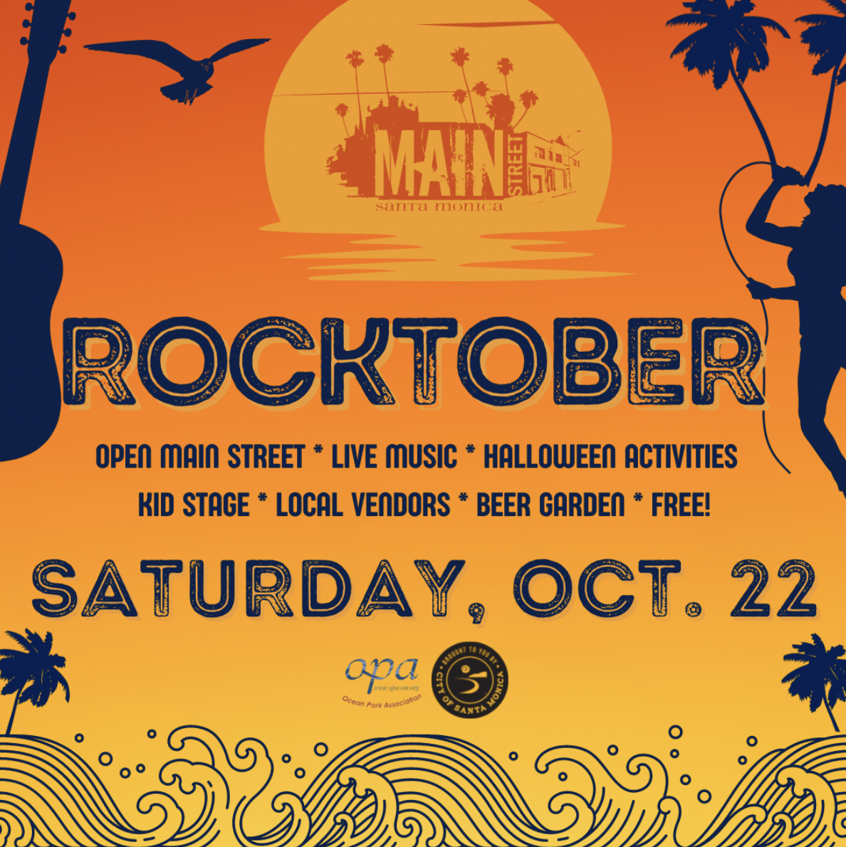 Rocktober Visit Santa Monica