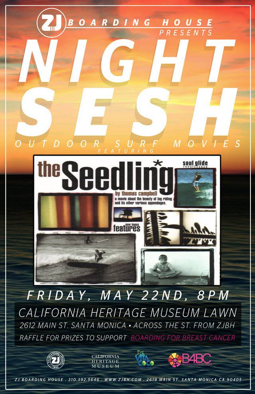 Night Sesh Outdoor Surf Movies